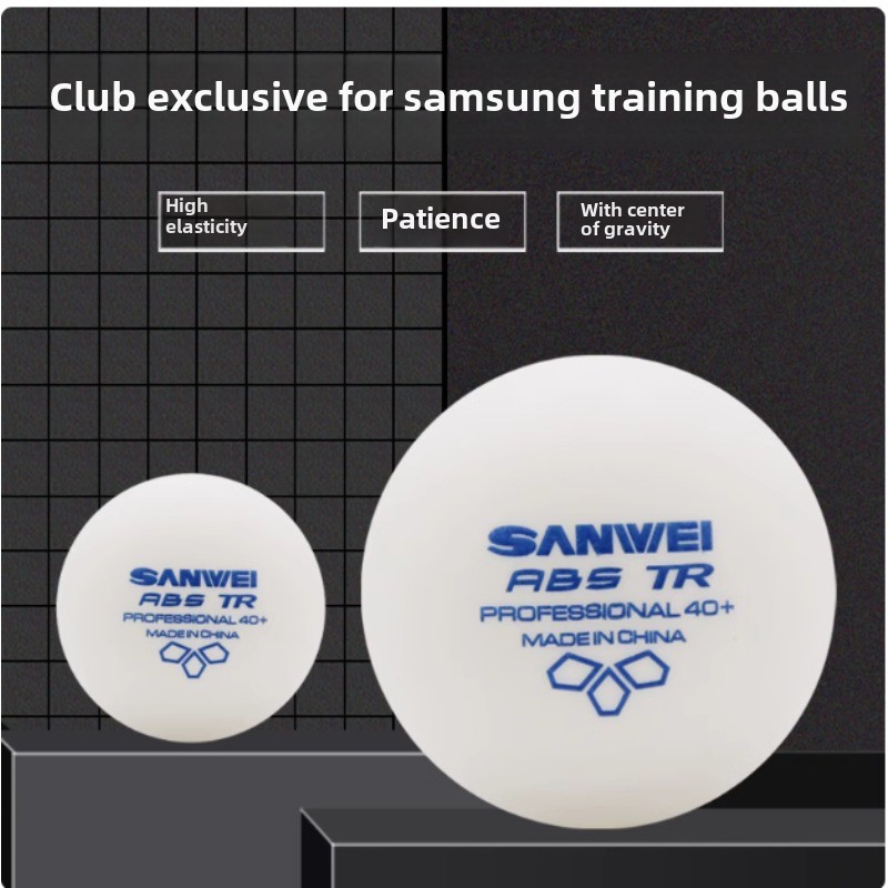 Table Tennis Video Game - 100 pcs Sanwei New Materials Plastic