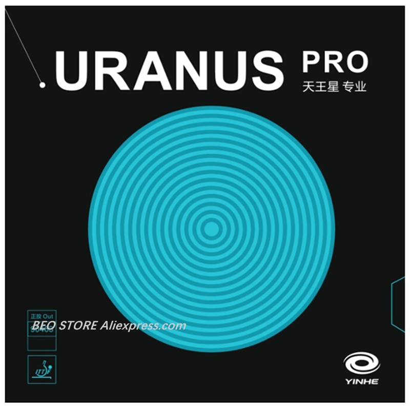 Table Tennis Forehand Rubber - YINHE Uranus Pro Short Pips-Out Wang