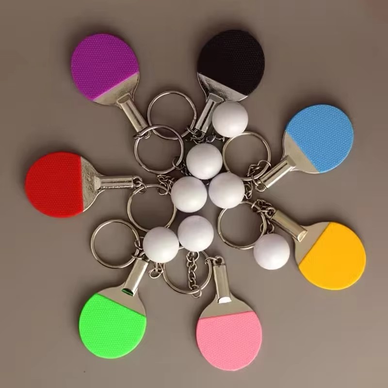 Creative Cute Mini Table Tenni - Table Tennis Keychain 评论和价格