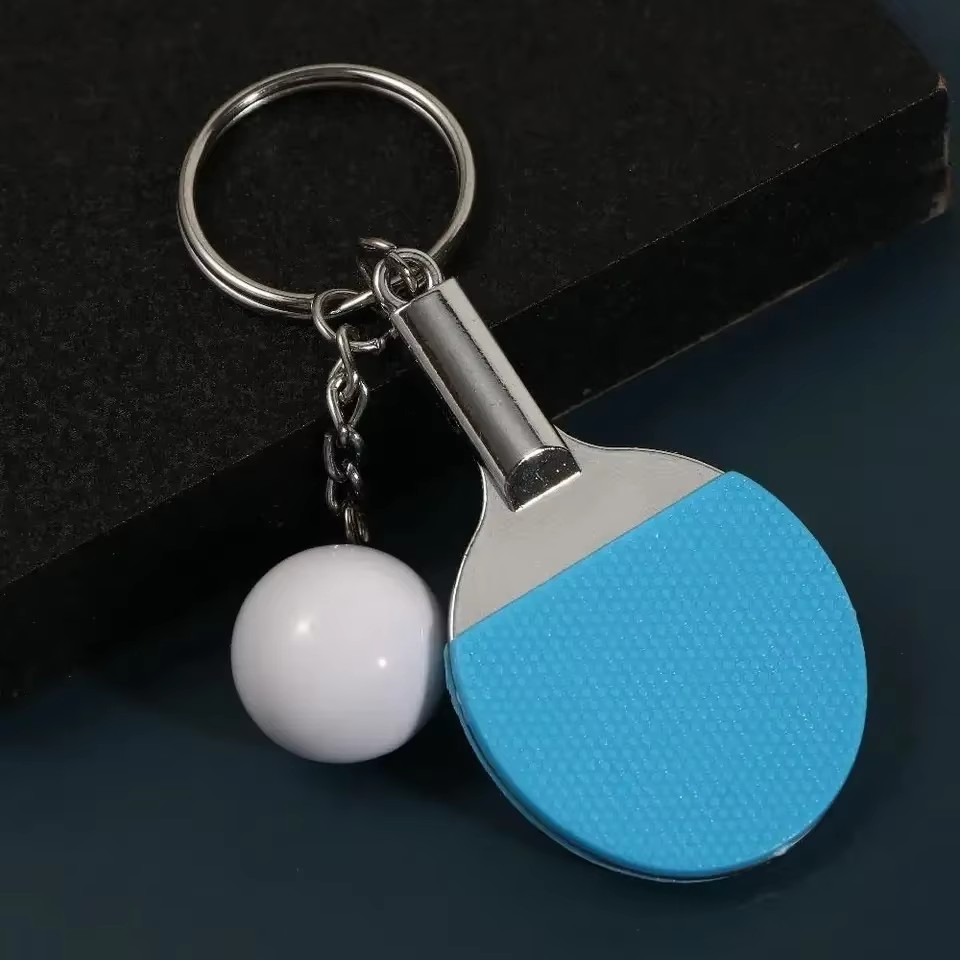 Creative Cute Mini Table Tenni - Table Tennis Keychain 评论和价格