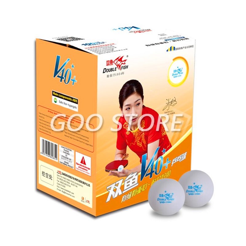 100 balls Double Fish V40+ 1-S - Table Tennis Video Game 评论和价格