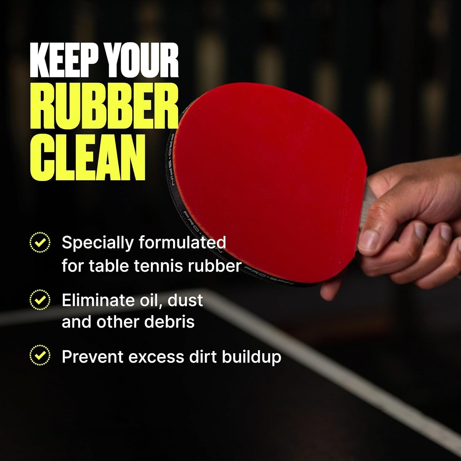 Table Tennis Rubber Cleaning K - Table Tennis Kit 评论和价格