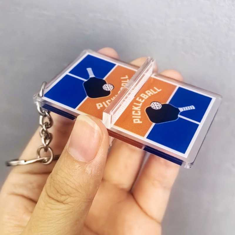 Acrylic Badminton Tennis Keych - Table Tennis Keychain 评论和价格