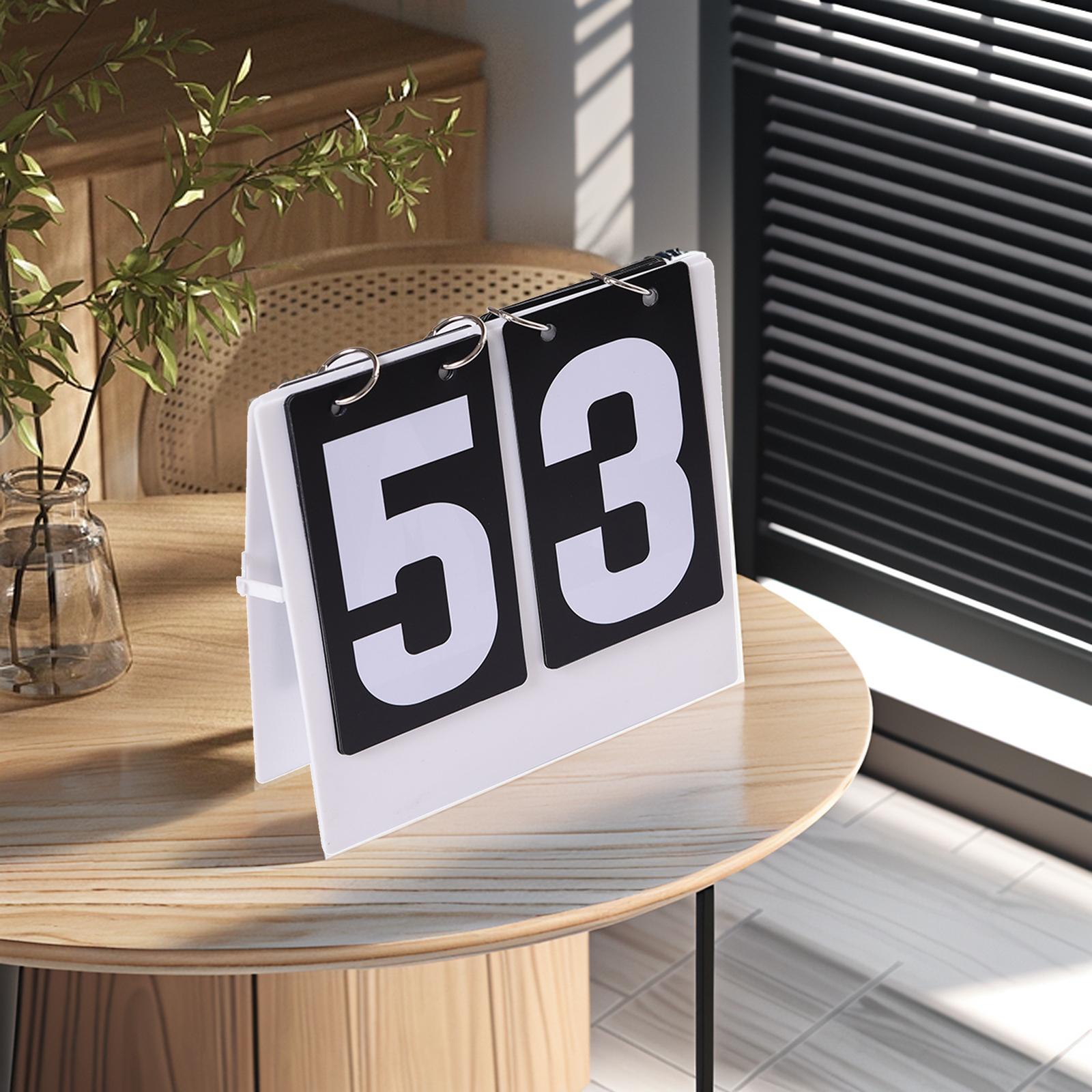 Basketball Flip Scoreboard Mul - Table Tennis Scoring 评论和价格