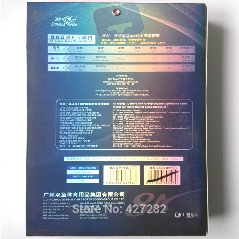 Original Double Fish Table Ten - Table Tennis Forehand Rubber 评论和价格