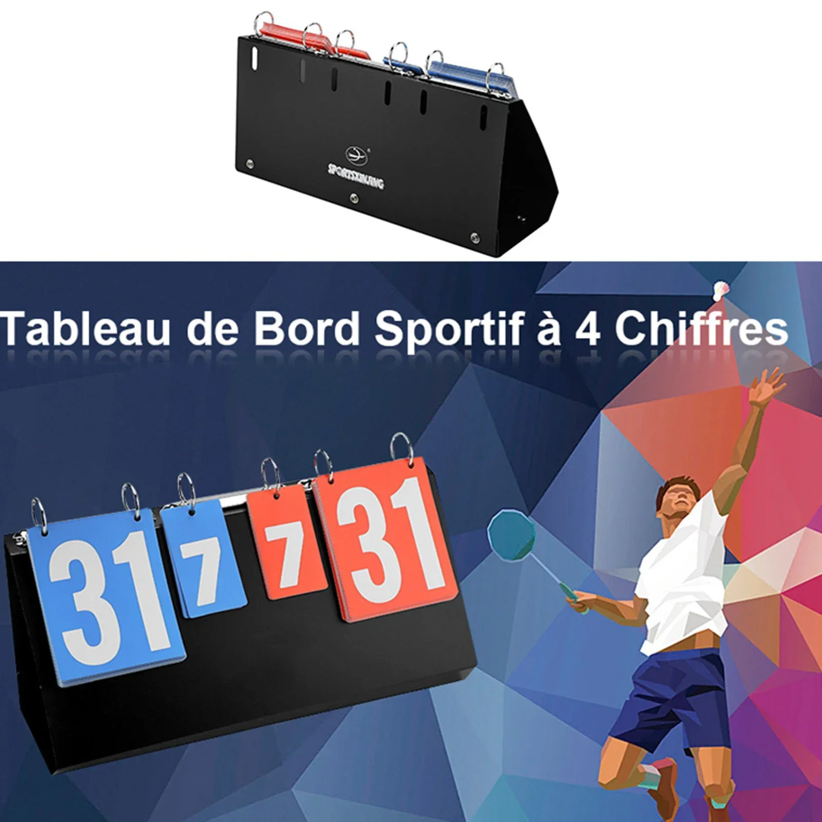 4 Digit Sports Competition Sco - Table Tennis Scoring 评论和价格