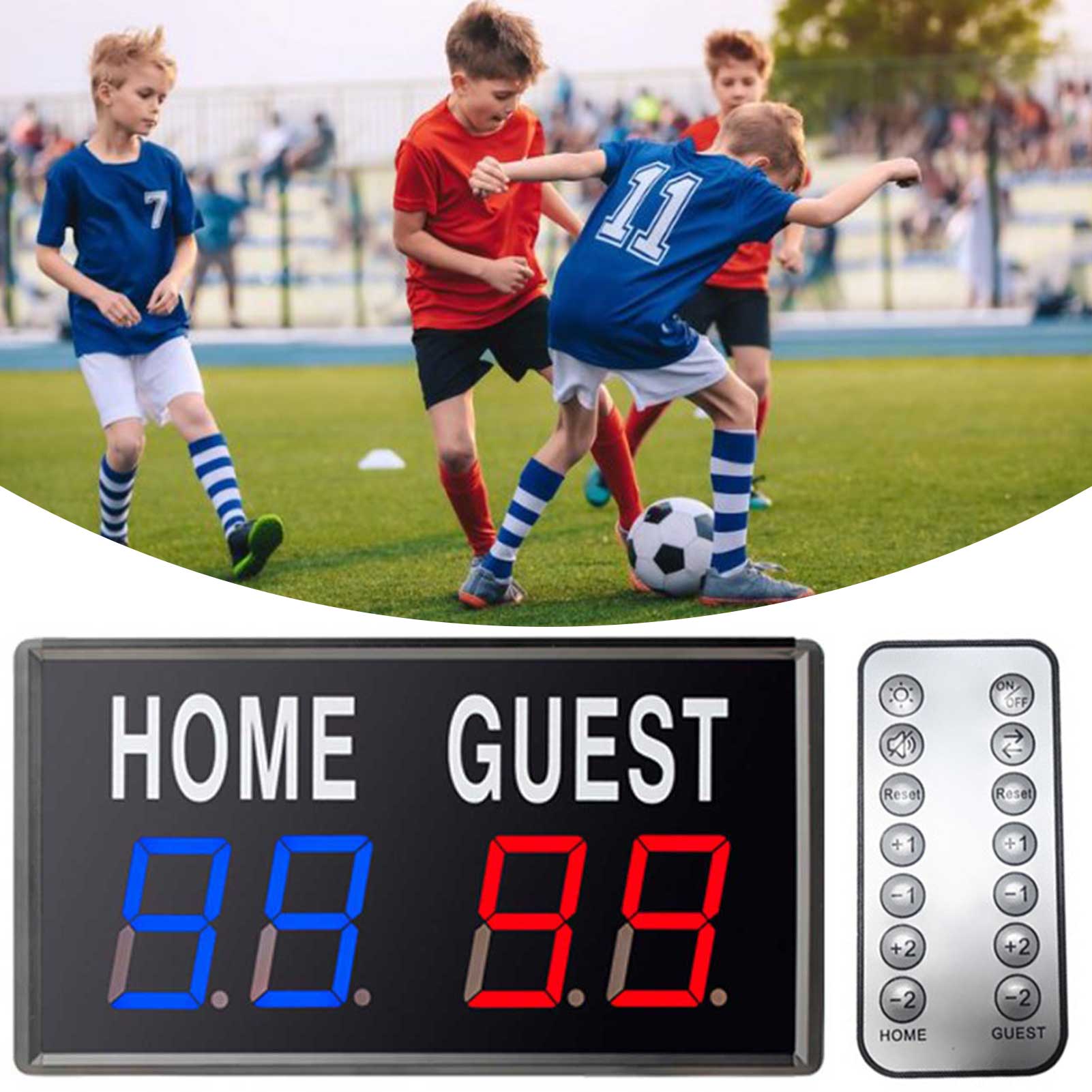 4-Digit LED Electronic Score K - Table Tennis Scoring 评论和价格
