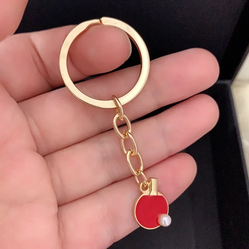 Black Red sports table tennis  - Table Tennis Keychain 评论和价格