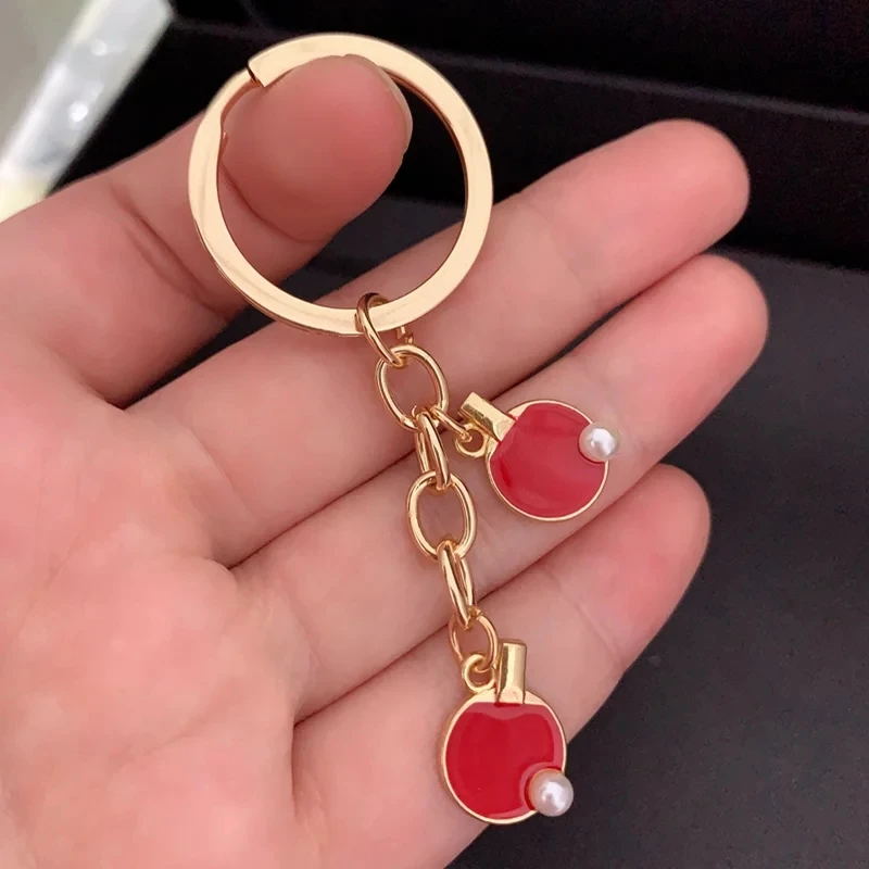 Black Red sports table tennis  - Table Tennis Keychain 评论和价格
