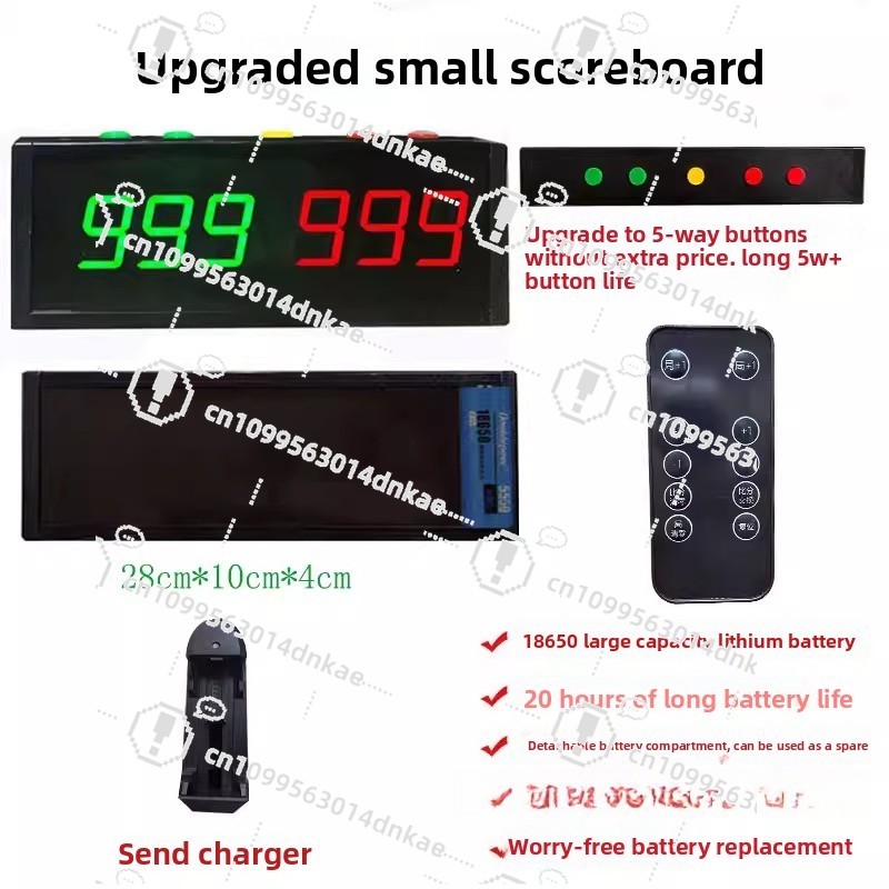 Basketball Game Electronic Sco - Table Tennis Scoring 评论和价格