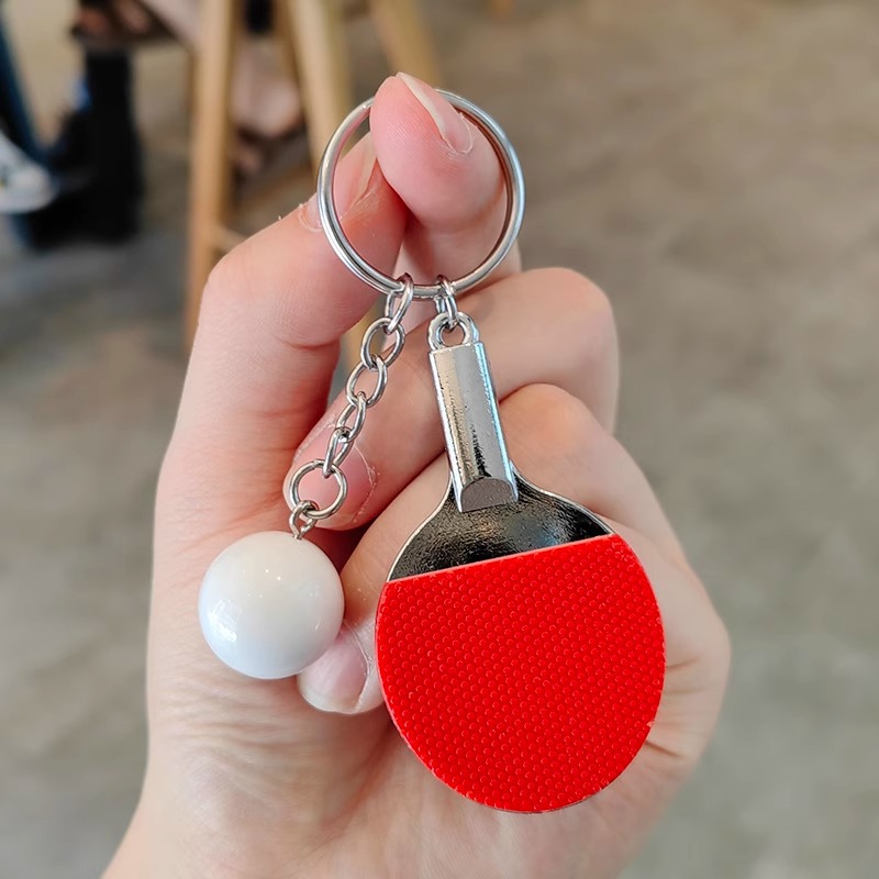 Creative Simulation Table Tenn - Table Tennis Keychain 评论和价格
