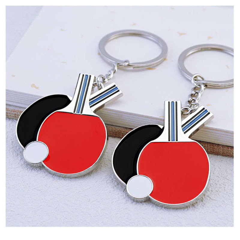 Creative Table Tennis Keychain - Table Tennis Keychain 评论和价格