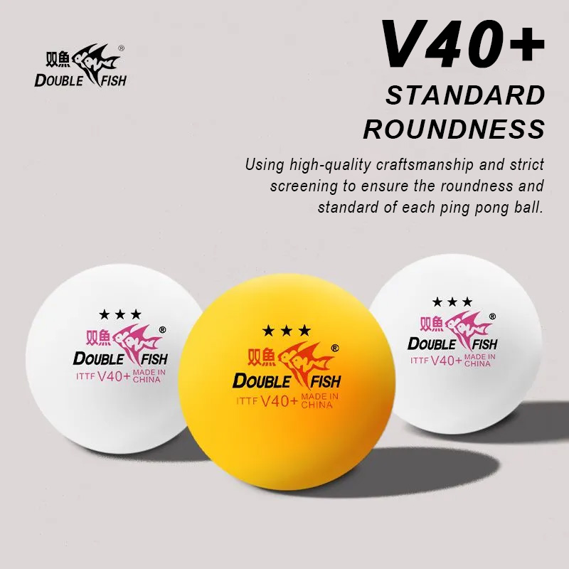 DOUBLE FISH 3 Star V40+ 30/50/ - Table Tennis Video Game 评论和价格