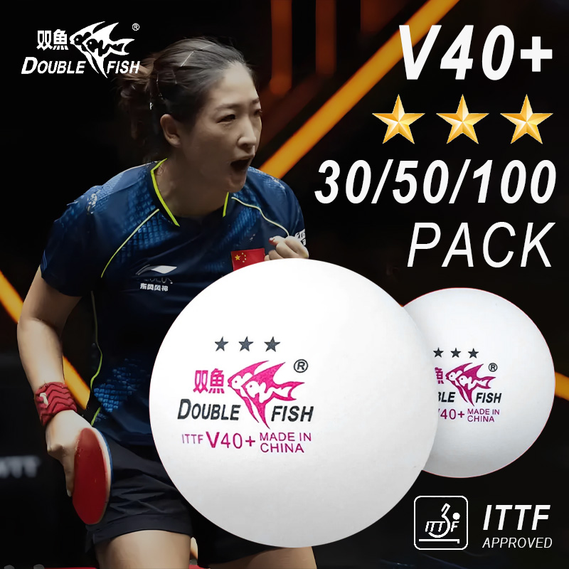 DOUBLE FISH 3 Star V40+ 30/50/ - Table Tennis Video Game 评论和价格