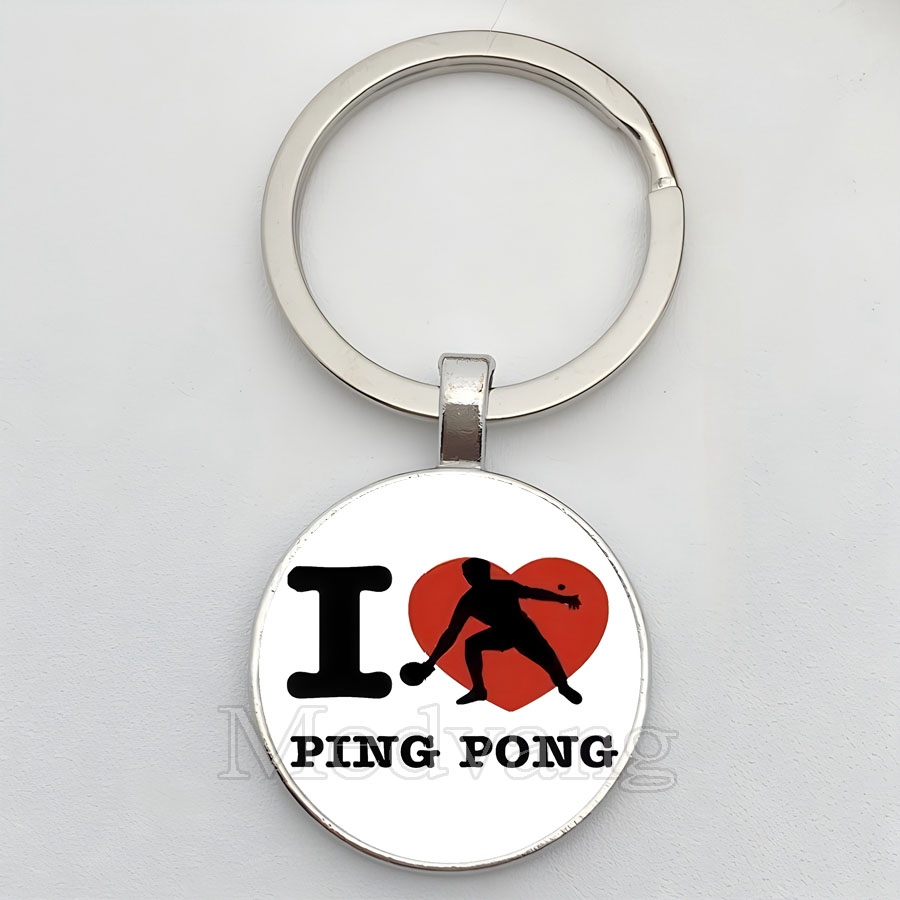 Ping Pong Keychain Table Tenni - Table Tennis Keychain 评论和价格
