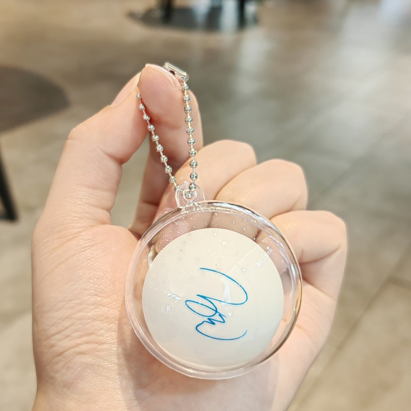 Mini Table Tennis Ball Signatu - Table Tennis Keychain 评论和价格