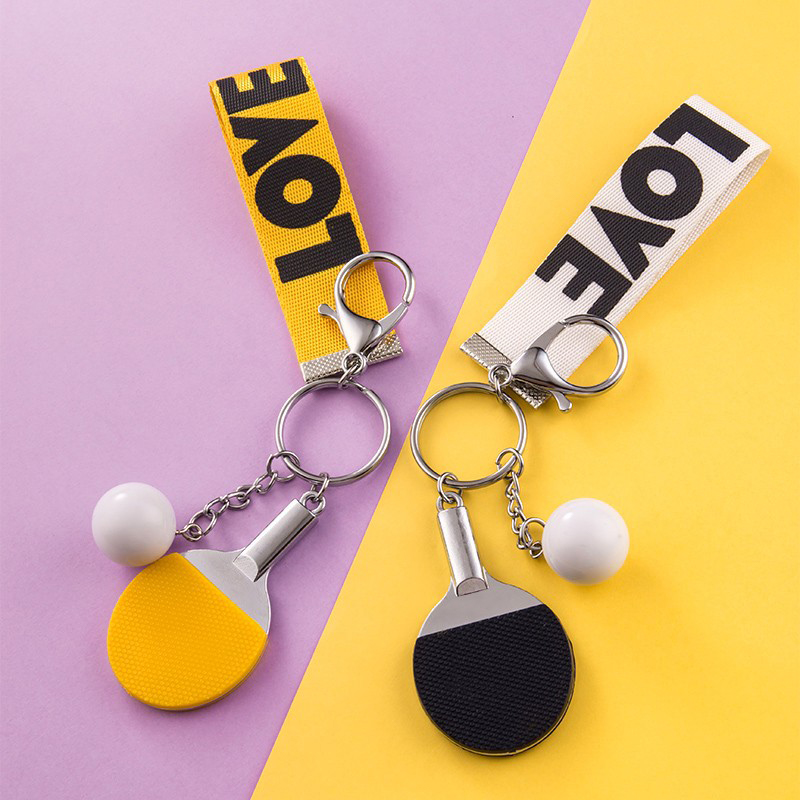 1pc Table Tennis Racket Key Ri - Table Tennis Keychain 评论和价格