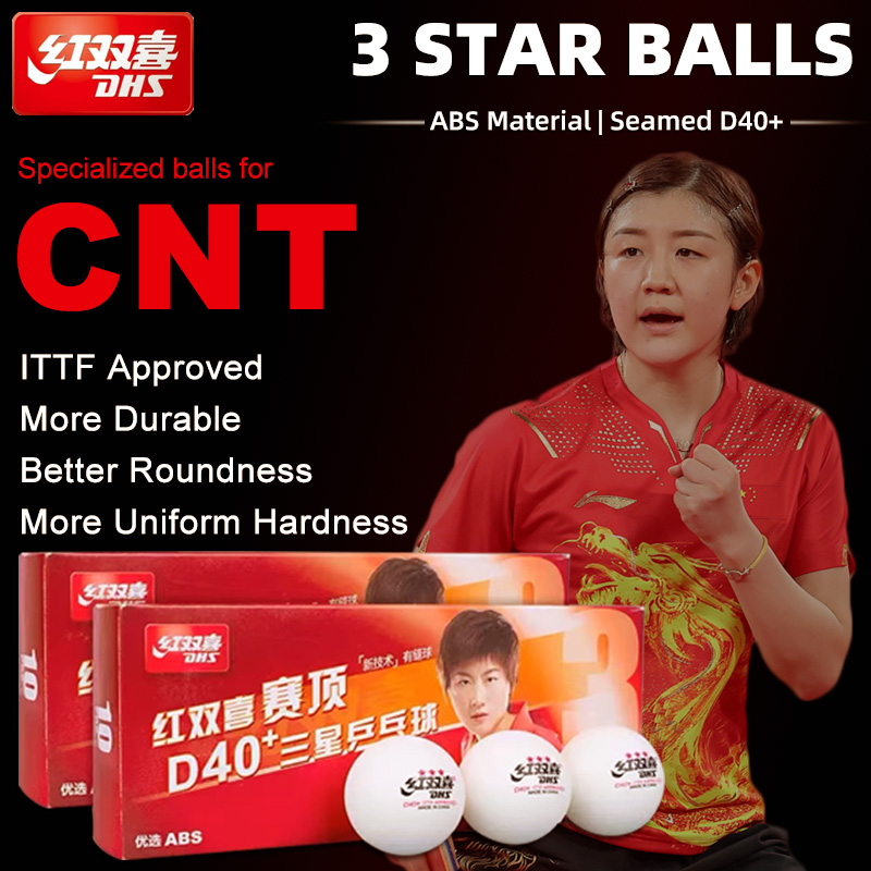 DHS D40+ DJ40+ Ping Pong Balls - Table Tennis Video Game 评论和价格
